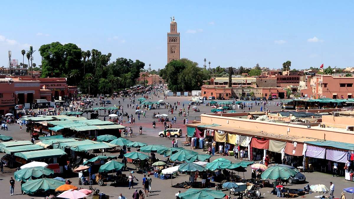 Marrakech Koutoubia Jemaa el Fnaa