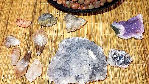 Mineralien Fundstuecke